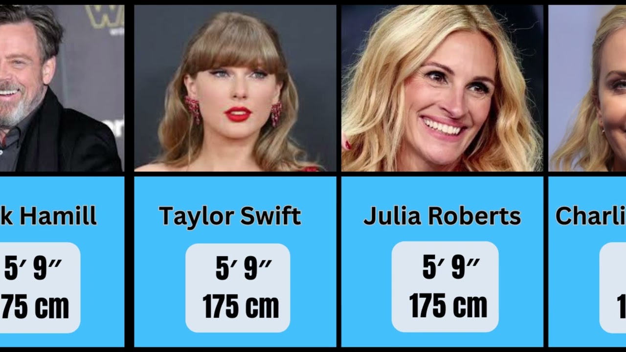 You Won’t Believe How Tall These Celebrities Really Are