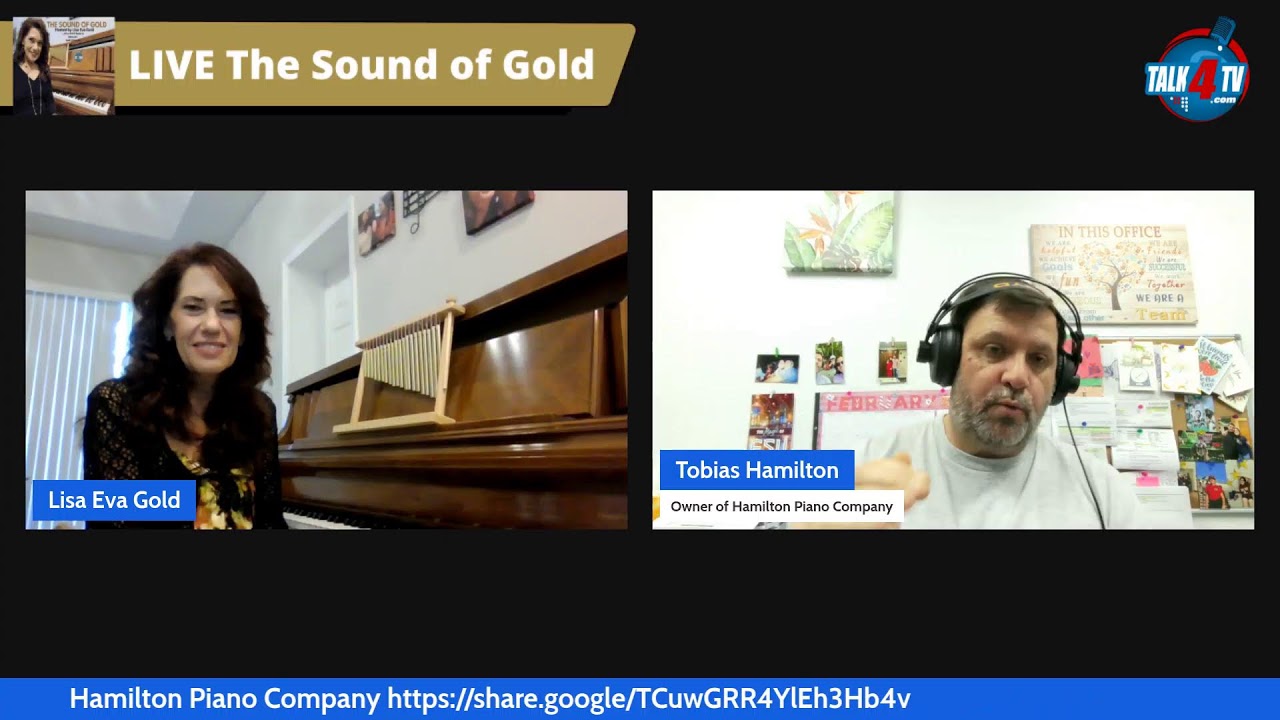 The Sound of Gold with guest TOBIAS HAMILTON of HAMILTON PIANOS