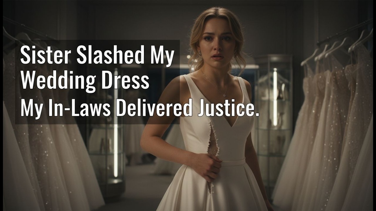 Sister Slashed My Wedding Dress – My In-Laws Delivered Justice