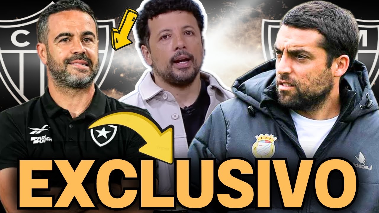 ARTUR JORGE? VASCO BOTELHO NO ATLÉTICO? QUEM O GALO VAI CONTRATAR PARA COMANDAR O ATLÉTICO MG?