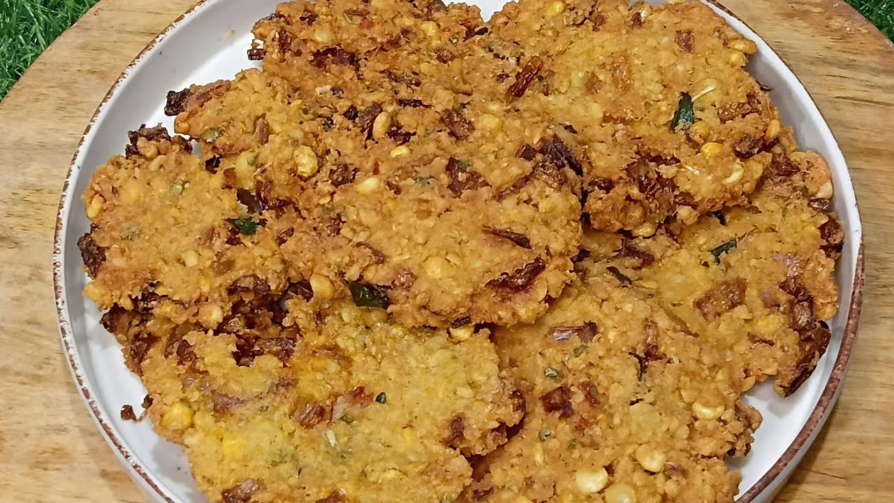 ఇలా crispyగా tastyగా  మసాలా vada చేసుకోండి🫰ఒకసారి తింటే అసలు వదిలిపెట్టరు😋🤤