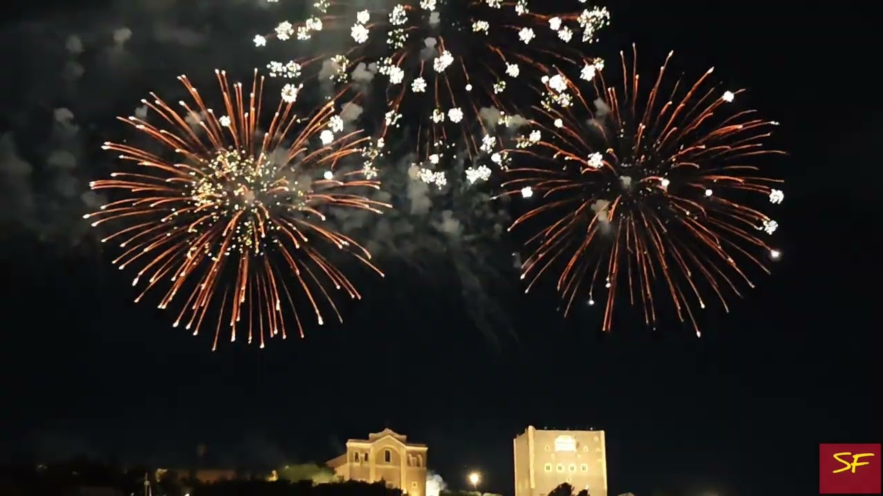 Paternò - Festa di Santa Barbara - Spettacolo Pirotecnico al Castello Normanno - 05/12/2025