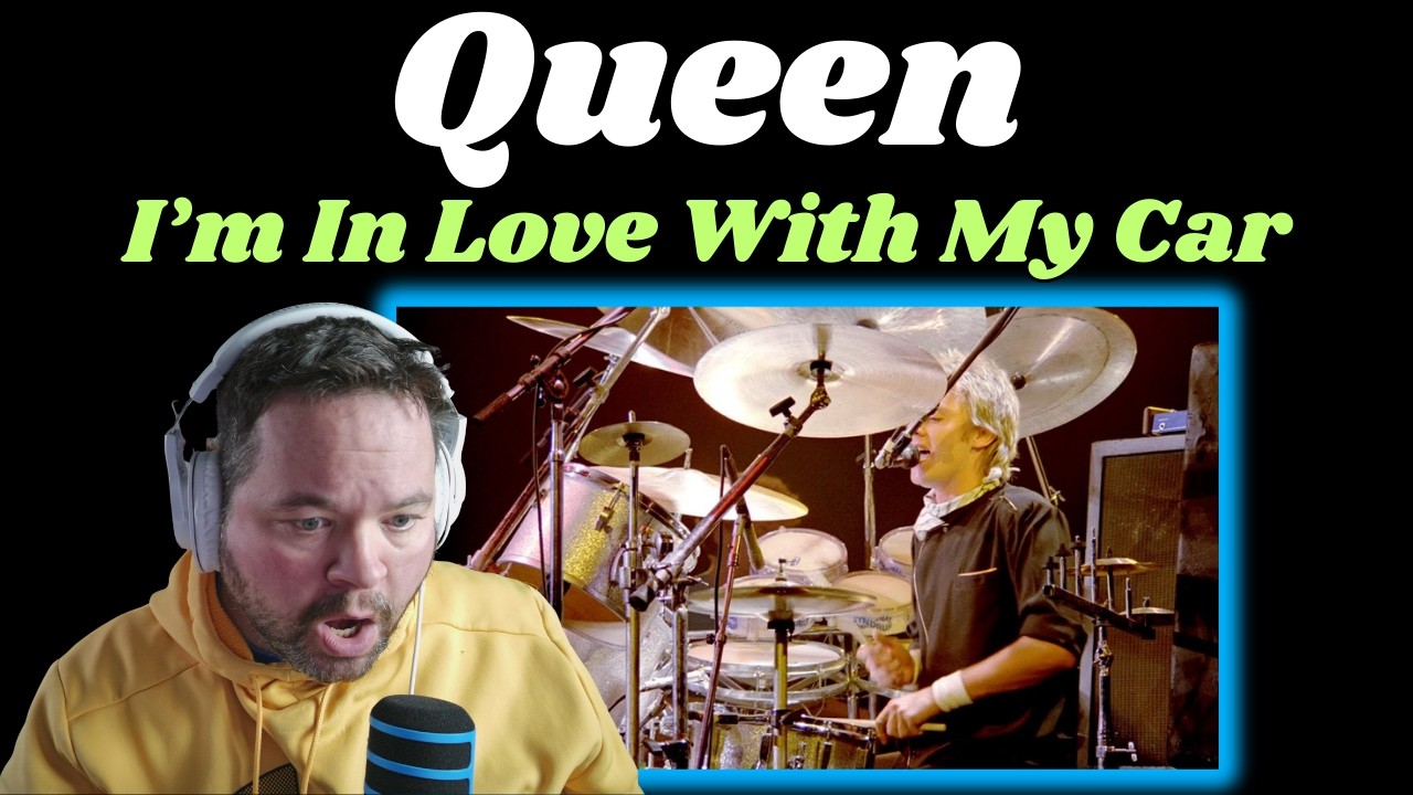 РЕАКЦИЯ НА ПЕСНЮ I'm In Love With My Car - Queen Live in Montreal - Барабанщик умеет петь?!