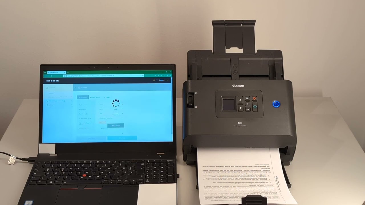 Produkttest Canon imageFORMULA DR-S250N Dokumenten-Scanner
