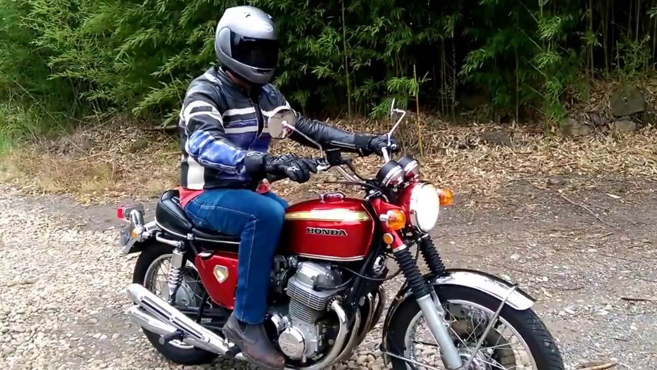 1969 Honda CB750 K0. Rare motorcycle walk-around, startup and driveby.