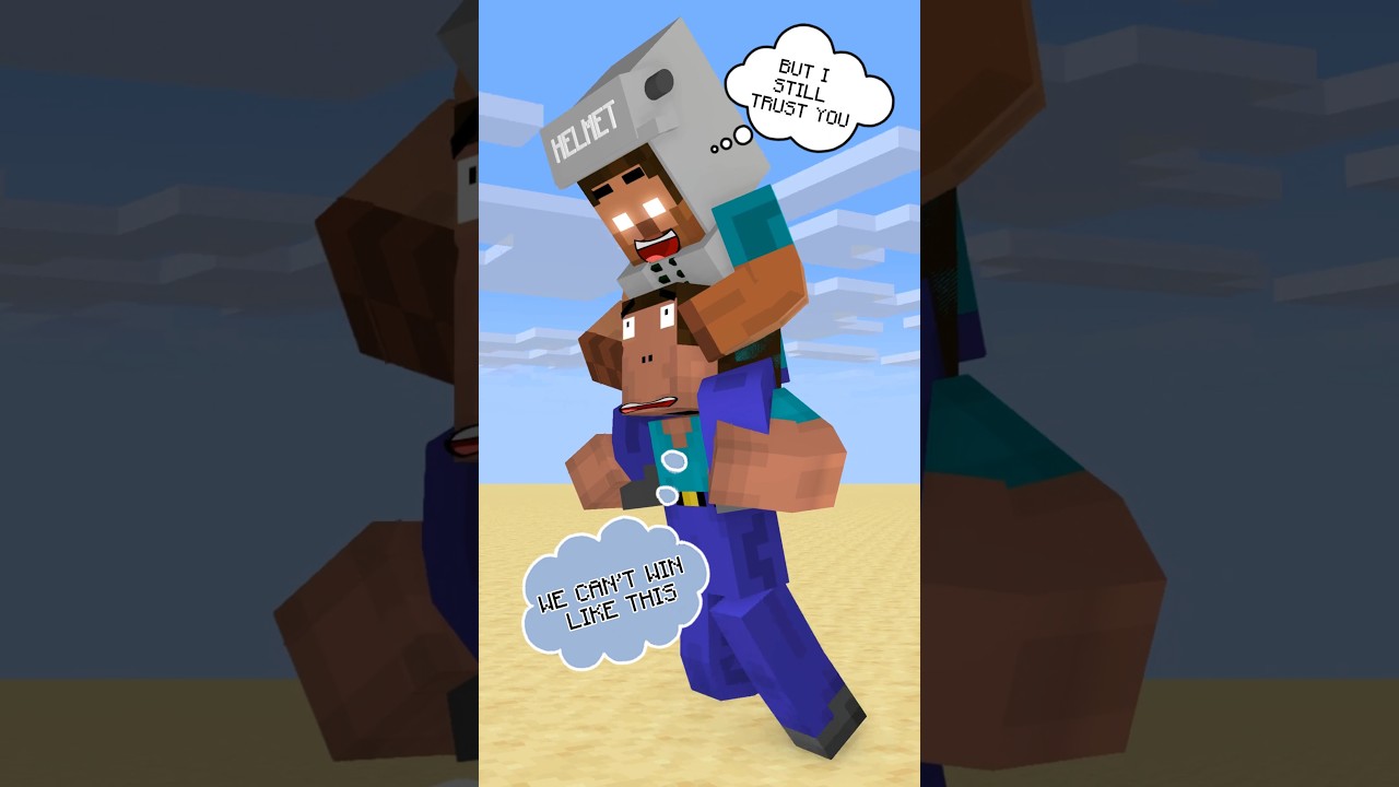 HELP Herobrine And His Friends Speed Up And Wins A Sprint Race #friendship #shorts #trending #anime