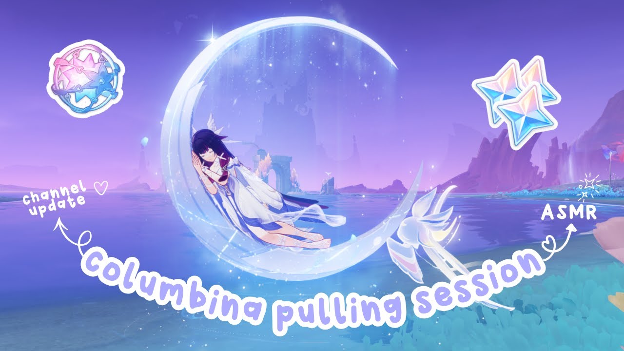 Columbina Pulling Session 🌙💖 Extremely Tingly Whispers 😴🎀 Genshin Impact ASMR