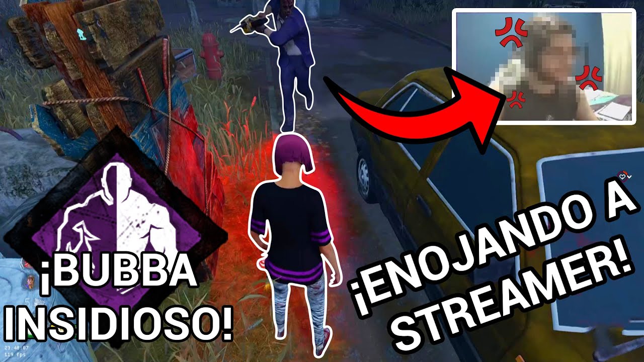 ¡Enojando a Bubba STREAMER con Insidioso! |  2 POV | Dead by Daylight | Gameplay en español
