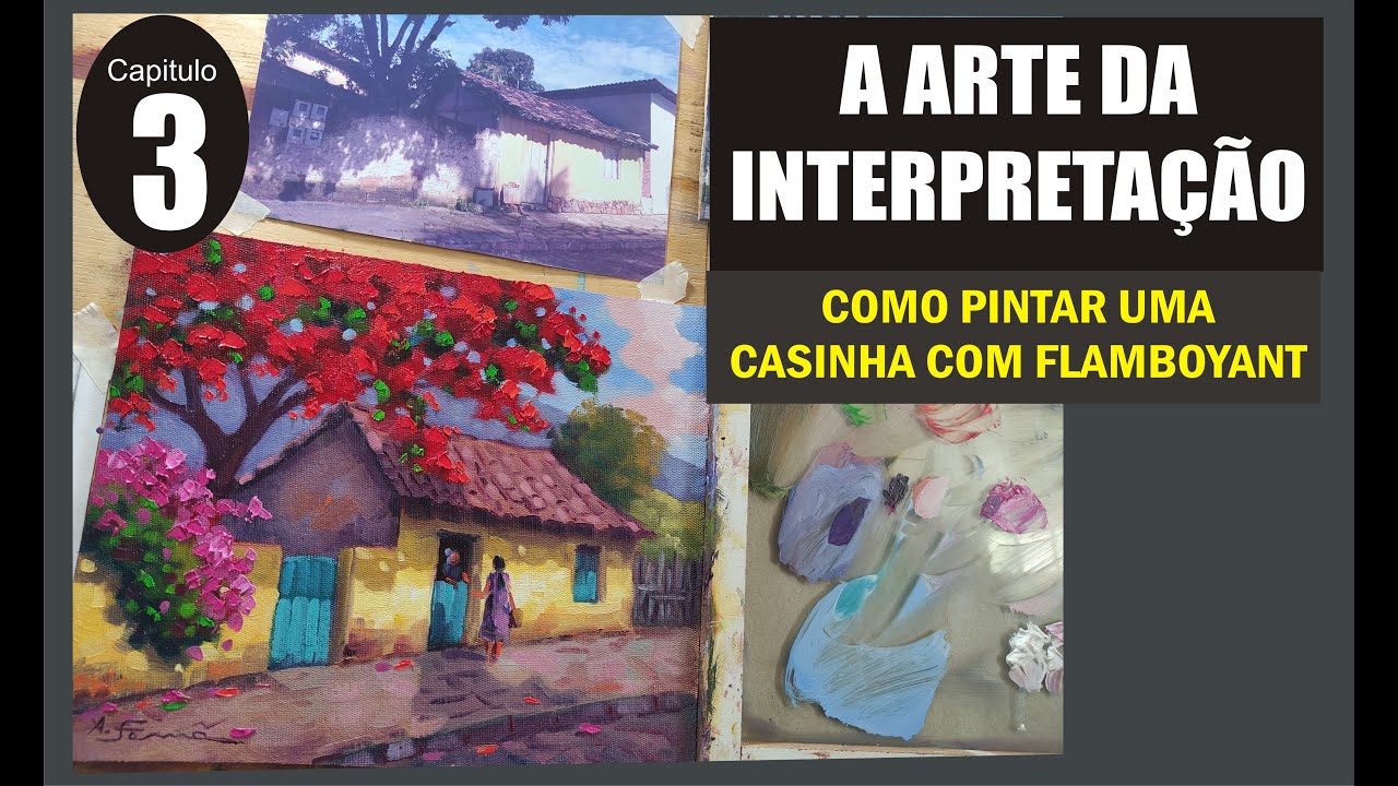 INTERPRETAÇÃO DA REFERÊNCIA / PINTANDO CASINHA