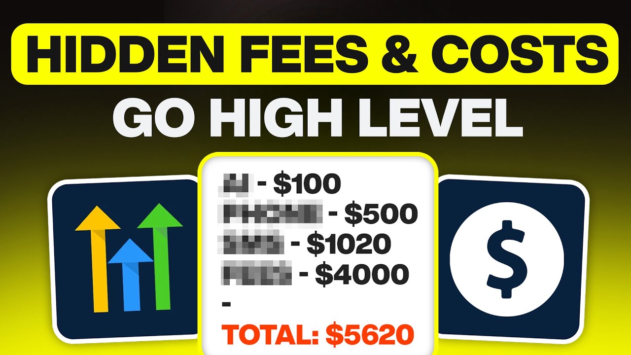 GoHighLevel Hidden Fees and Costs REVEALED! (Watch This Before Buying)