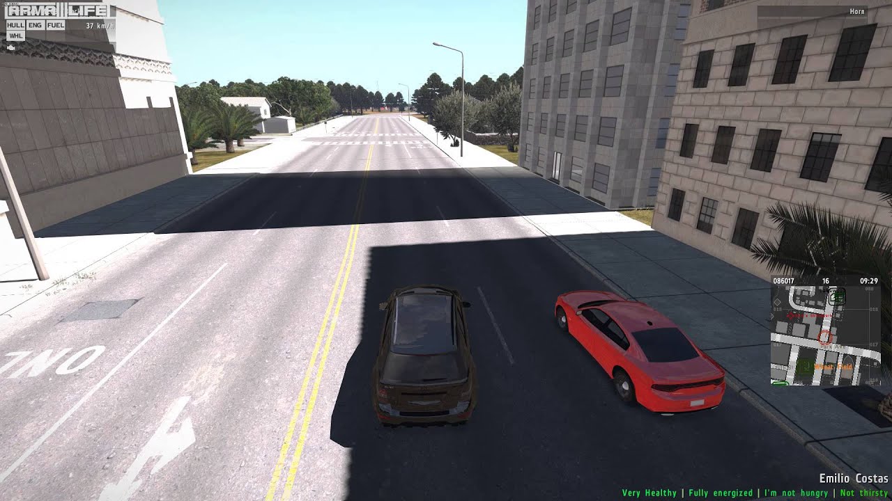 A3L cop getaway in AMG