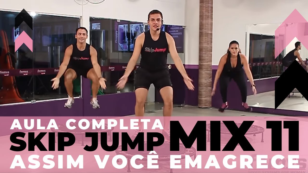 [ASSIM VOCÊ EMAGRECE] - AULA COMPLETA SKIP JUMP MIX 11