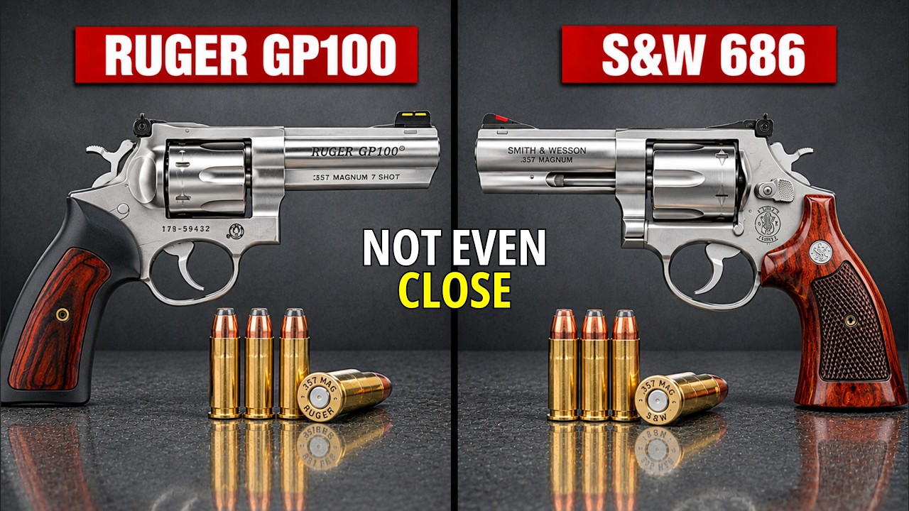 15 147 JD Ruger GP100 kontra S&W 686 &ndash; wszyscy wybierają źle