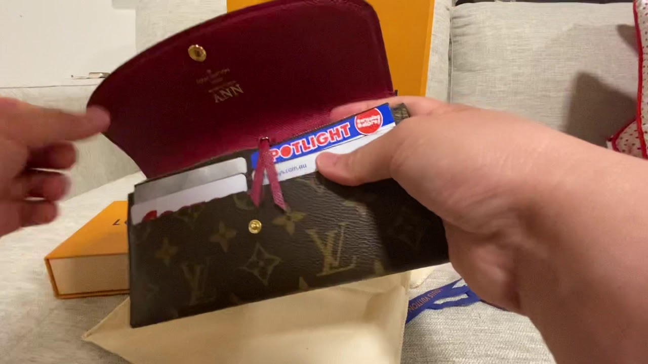 LOUIS VUITTON EMILIE WALLET | WEAR AND TEAR 2020 | SIMPLY ANNE