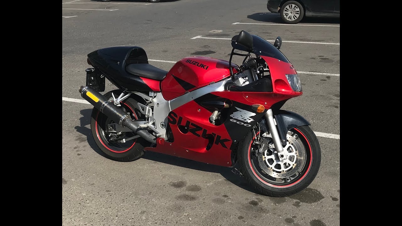 Suzuki GSXR 600 SRAD 1998 обзор владельца