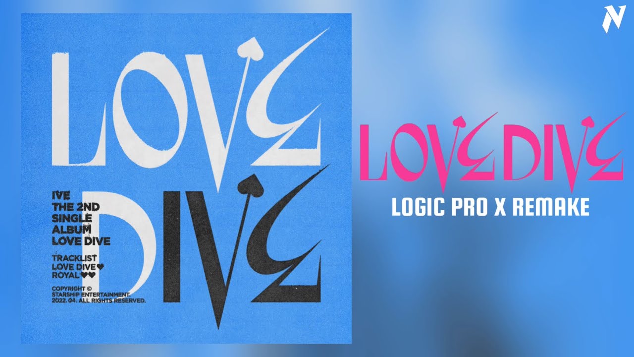 IVE - LOVE DIVE (Logic Pro X Instrumental Remake)