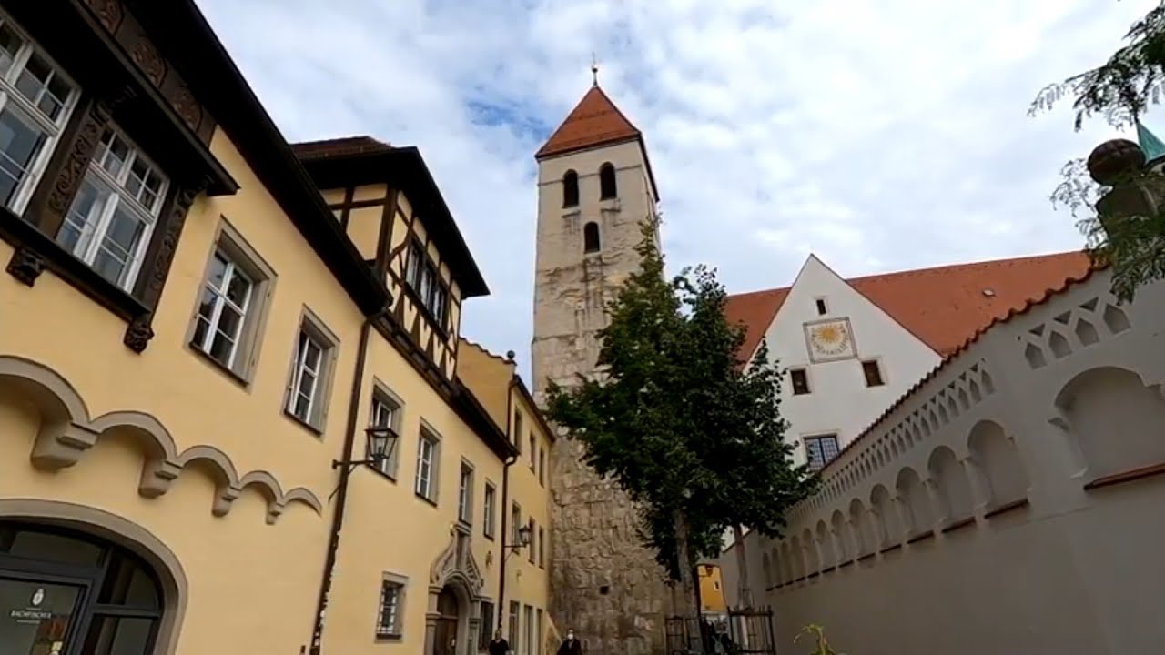 🇩🇪REGENSBURG Walk - German City Unesco World Heritage/ summer 2021