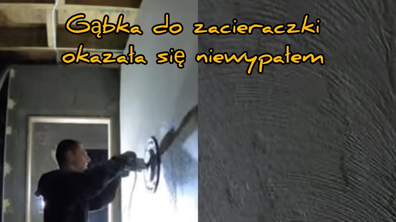 Budowa domu*290-Tynki-Swiatłowód-Ile metrów zrobione?!-Gąbka do zacieraczki