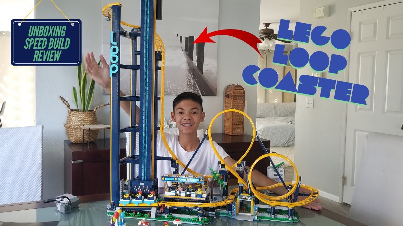 What Happens When You Spend 5 Hours Building the Lego Loop Coaster? (Unboxing, Review)