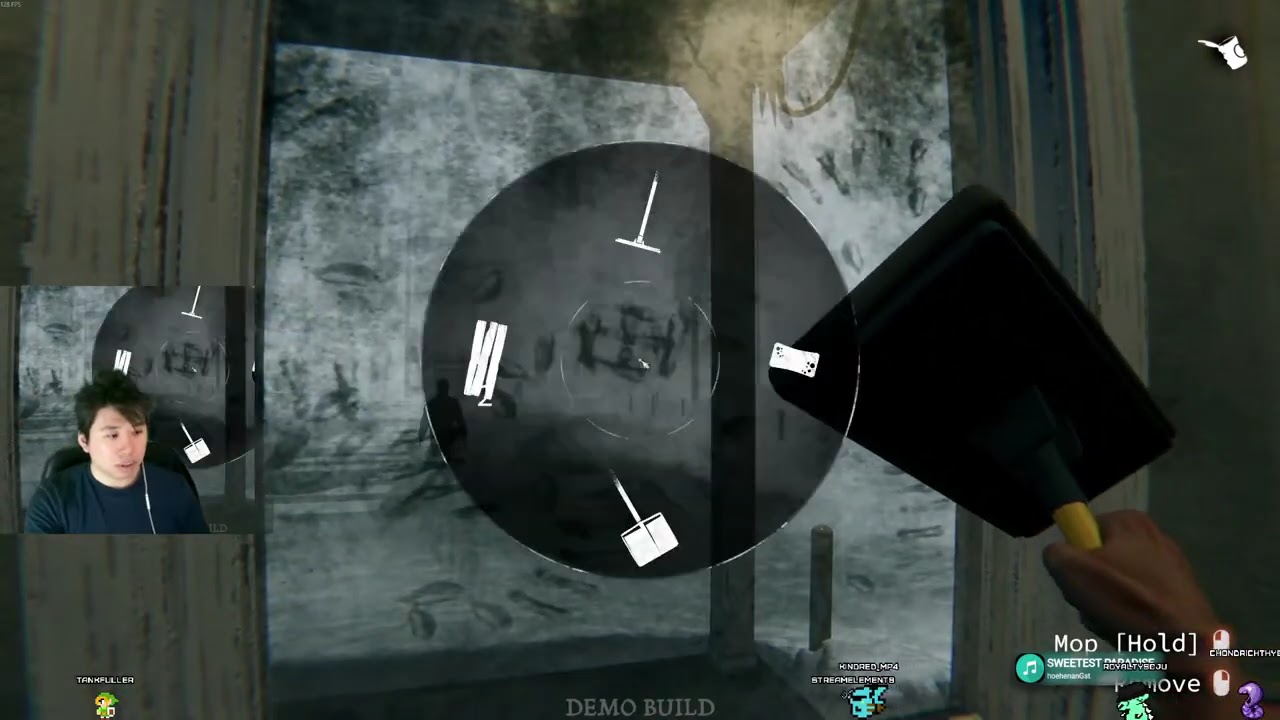 i play a horror game called Hellmart