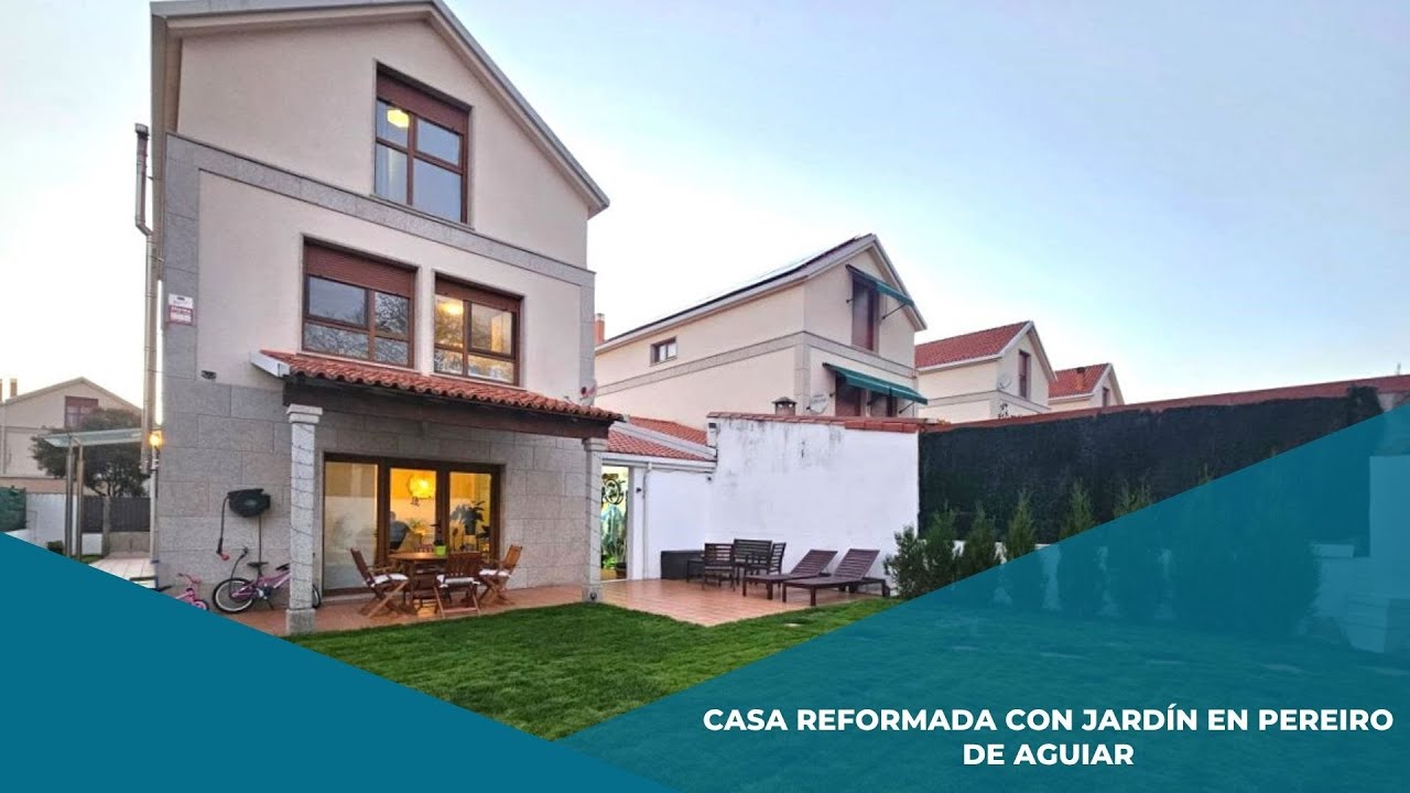 CASA REFORMADA CON JARDÍN EN PEREIRO DE AGUIAR