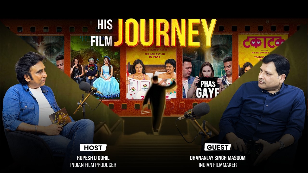 From ghost writer to producer Dhananjay Masoom on His Journey | Rupesh D Gohil Podcast Clip