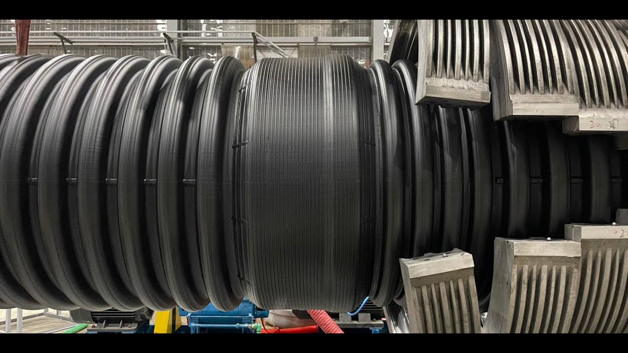 Double wall corrugated pipe produce process and installation guide