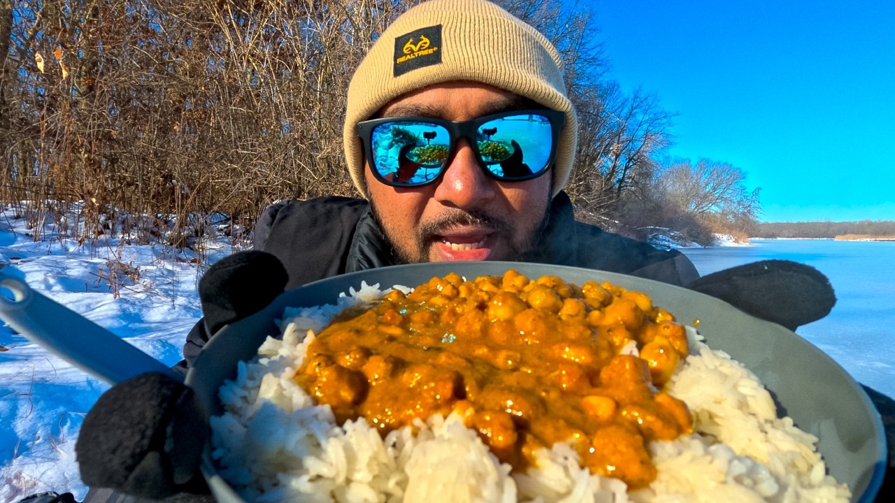 I Cooked Lunch in Freezing Cold & This Happened!