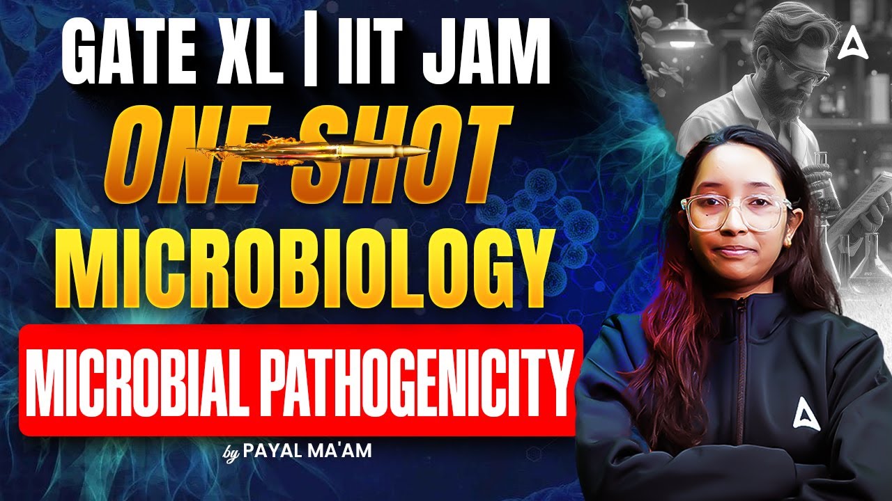 GATE XL | IIT JAM Microbiology Microbial Pathogenicity In One Shot By Payal Ma'am
