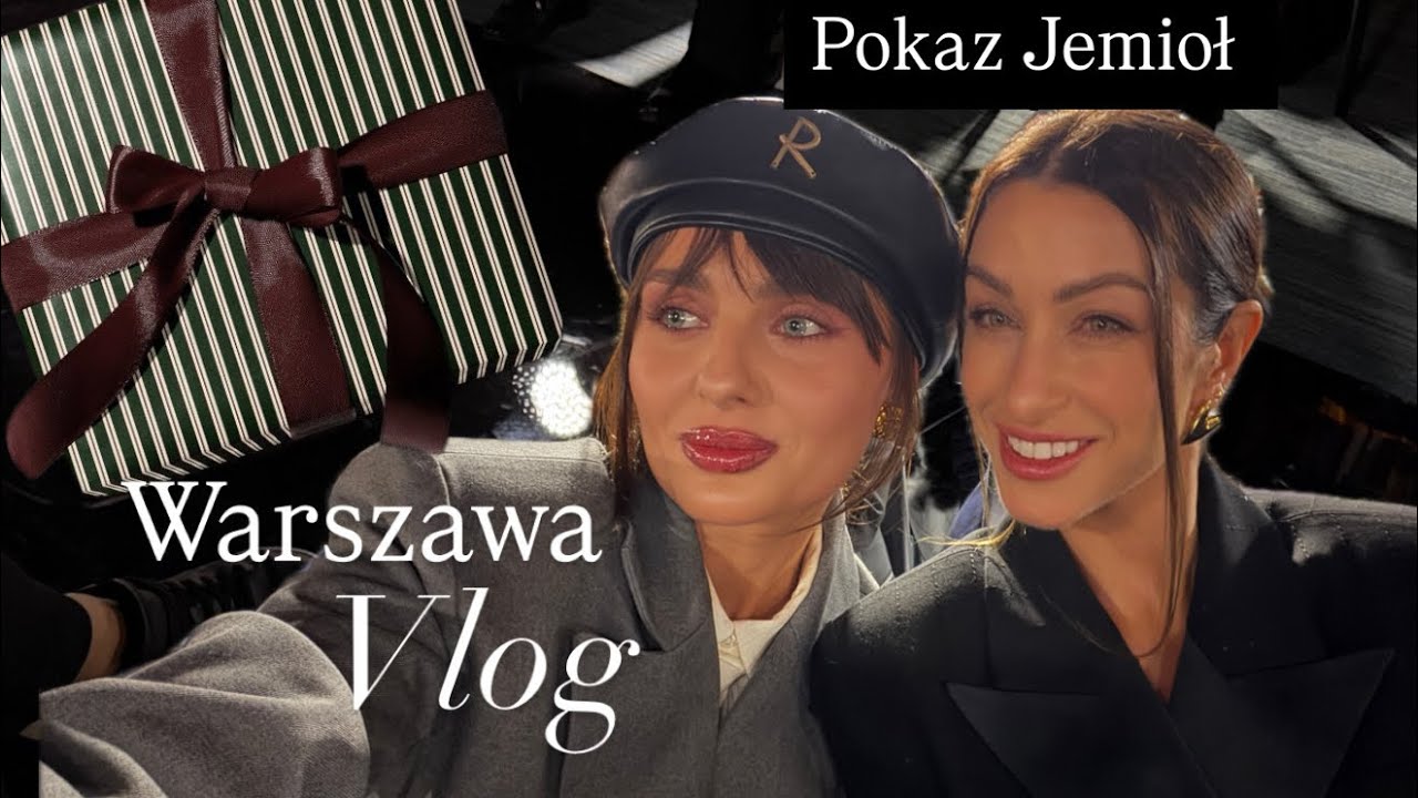 VLOG WARSZAWA POKAZ JEMIOŁ | ŚNIADANIE PATRIZIA PEPE | BAWIALNIA