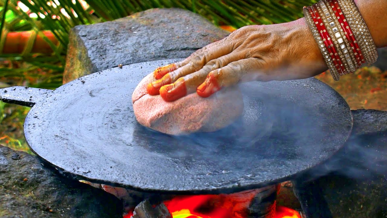 Ragi Rotti & Adamant Creeper Chutney in hindi | एडमेंट क्रीपर | टूटा हुआ रागी