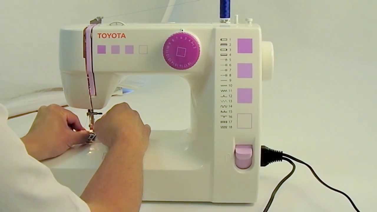 Machines &agrave; coudre TOYOTA s&eacute;rie RS2000 : D&eacute;marrer la couture en 2min30s ... simplement !