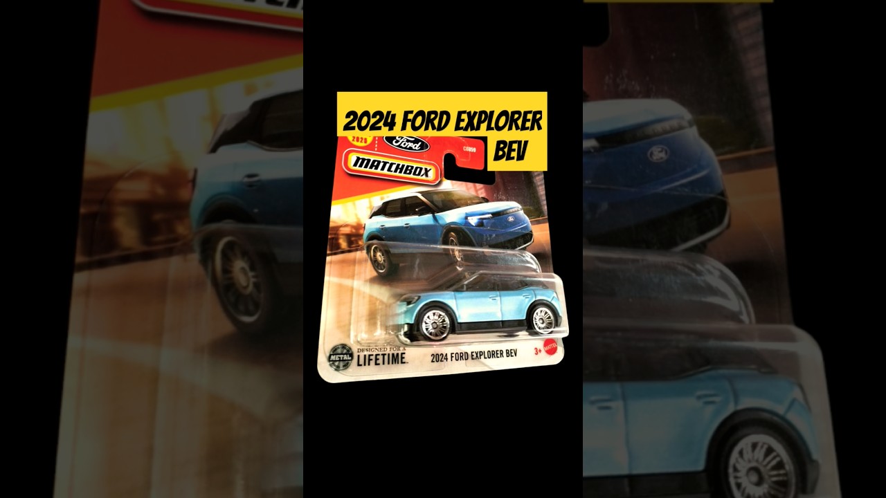 NEW MATCHBOX - 2024 FORD EXPLORER BEV - 07/125 Short card #matchbox #diecast #fordbev #164 #toycar