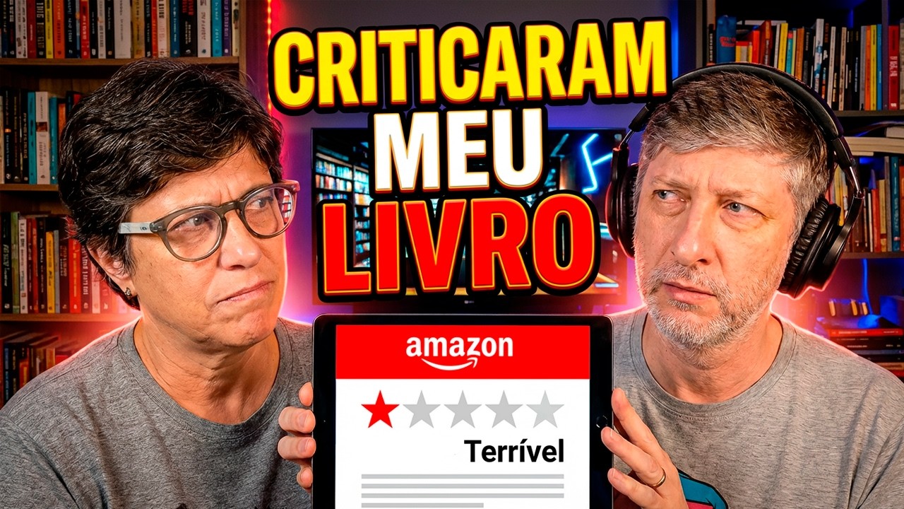 Como Lidar com CRÍTICAS NEGATIVAS ao seu Livro na AMAZON