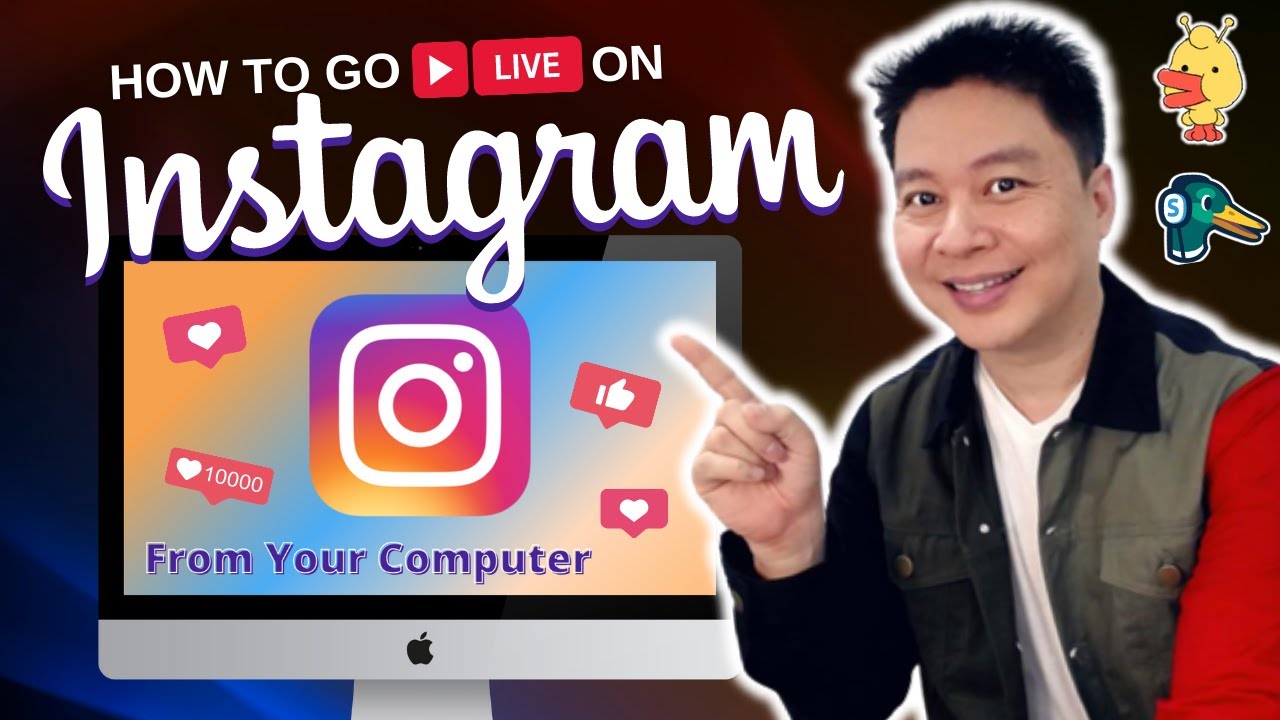 How To Go LIVE On INSTAGRAM From Your Computer To Get More Views ( Tagalog/English Tutorial )