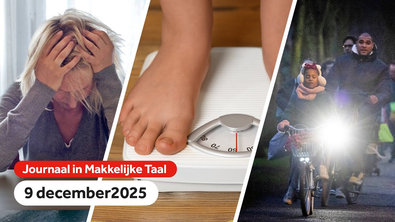 Meer sombere mensen, kinderartsen bezorgd over zware kinderen, felle fietslampen zijn gevaarlijk