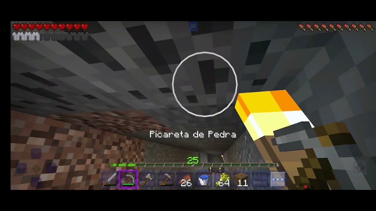 Mostrando meu mundo no craftsman na versão 0.15.10 