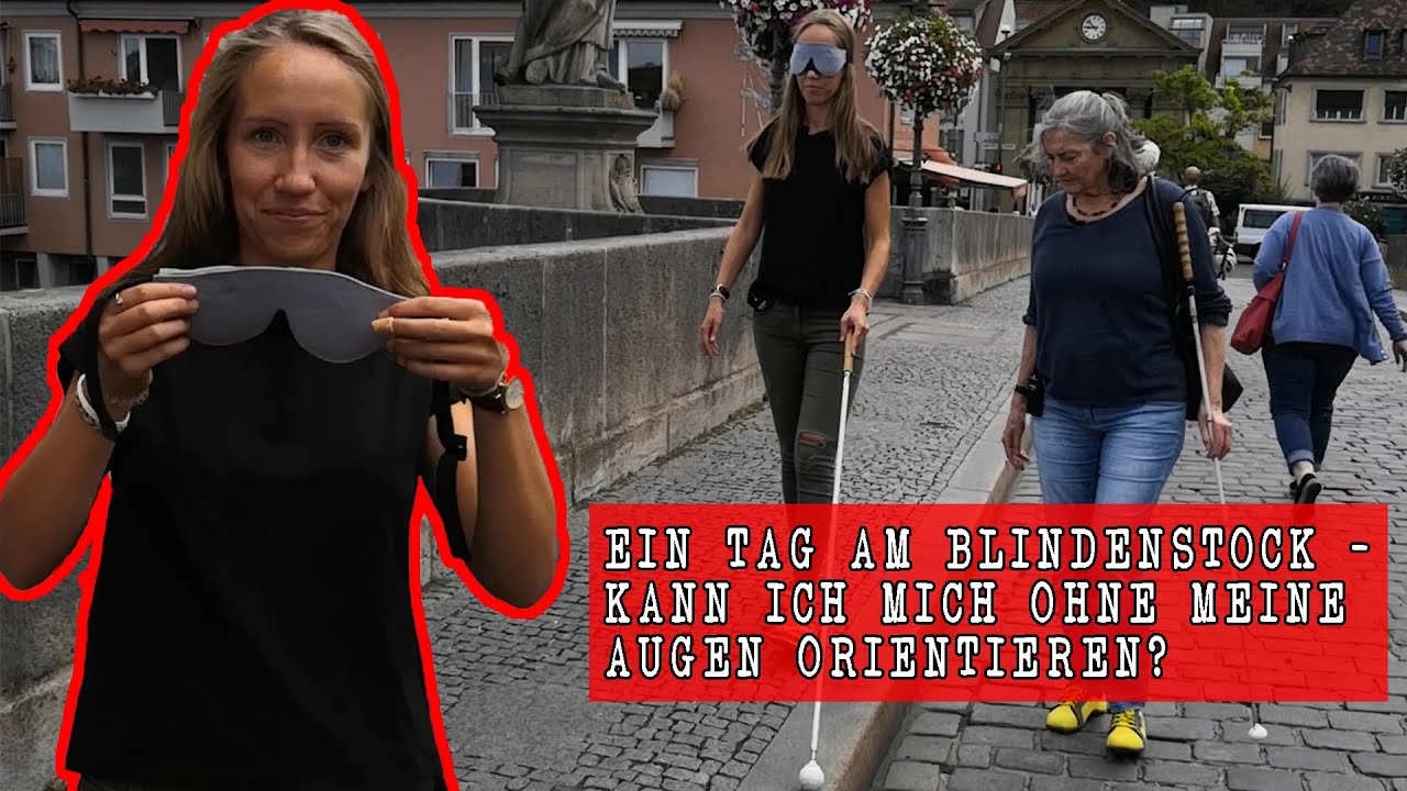 Ein Tag am Blindenstock – kann ich mich ohne meine Augen orientieren?