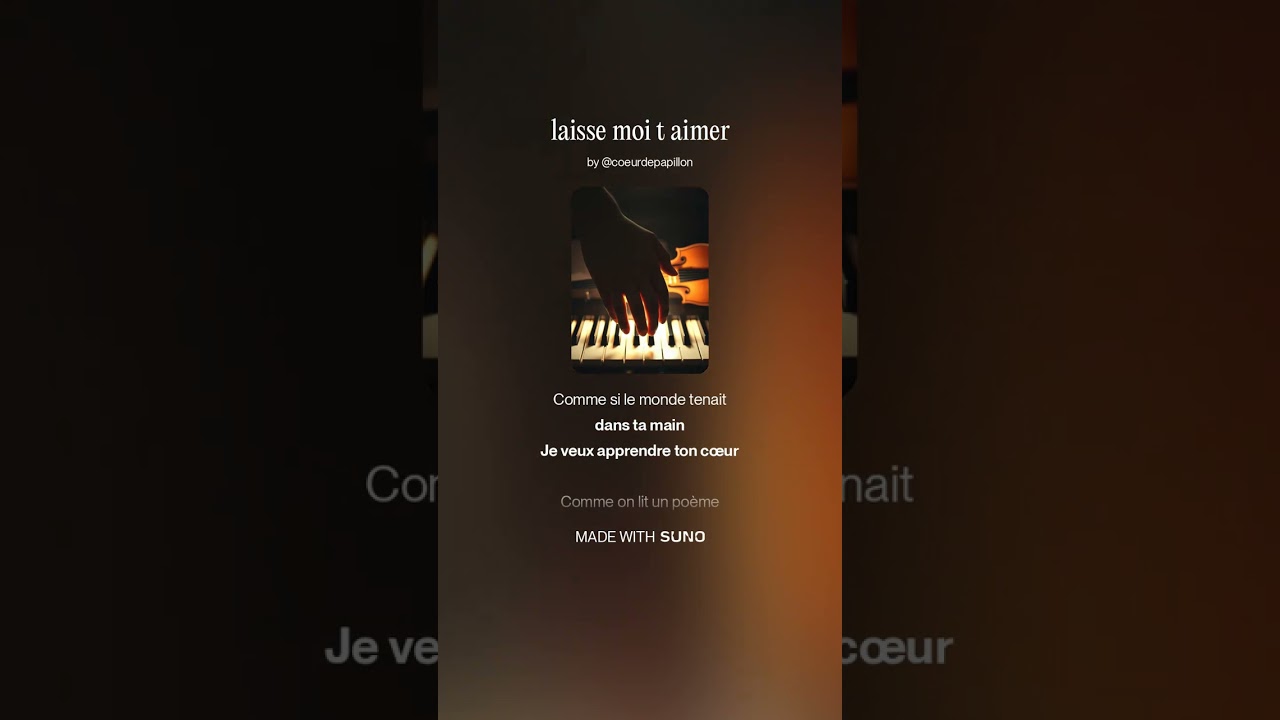 ❤️ Laisse‑moi t’aimer | Chanson romantique adulte "Promesse d’amour "