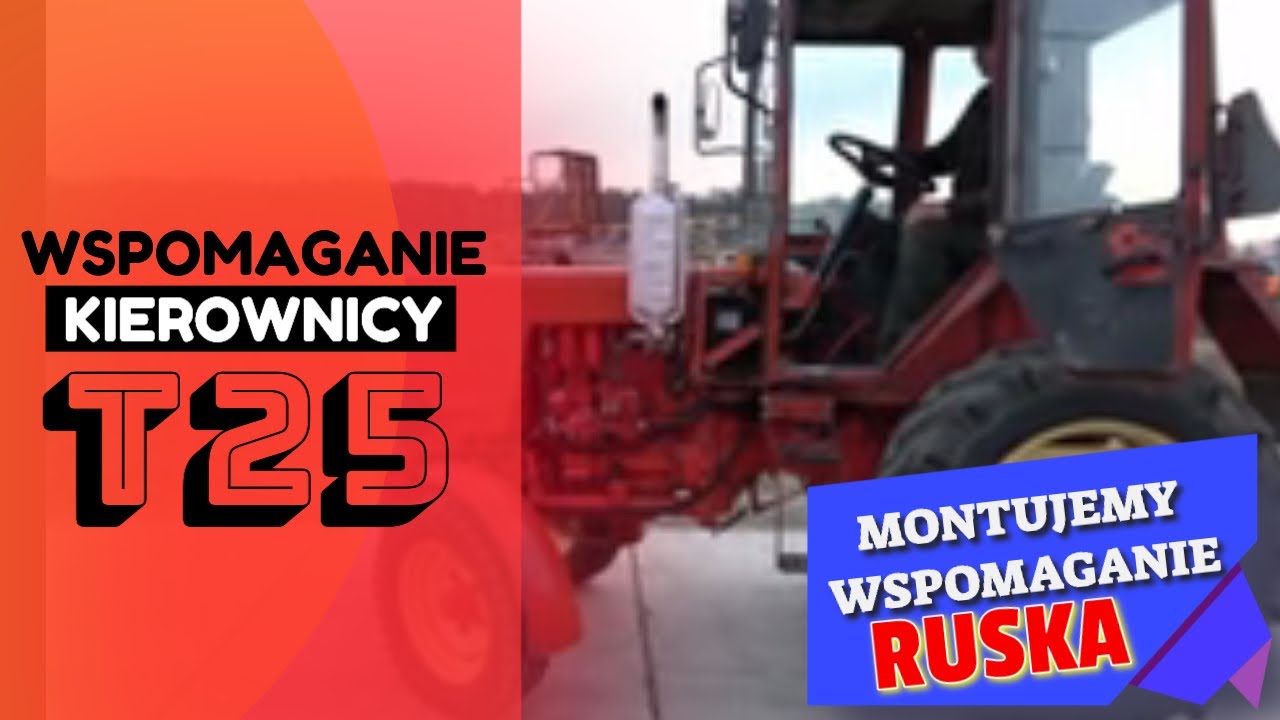 Montujemy najlepsze wspomaganie do ciągnika Władimiriec T-25 трактор Владимирец т 25