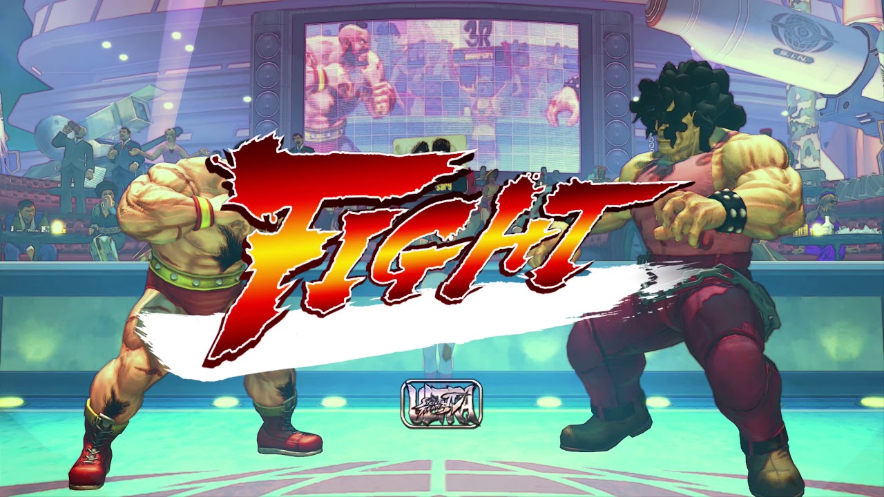 Ultra Street Fighter IV Zangief vs Hugo
