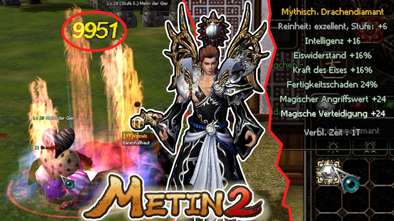 Metin2 Tigerghost | DAMAGE VERDOPPELT / EXZE DIA UVM [#12] Let&acute;s Play Metin2.de Vossi