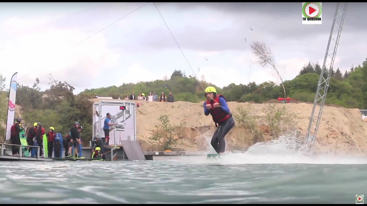 INZINZAC-LOCHRIST  | 🏂 Le Téléski Nautique - BRETAGNE Télé