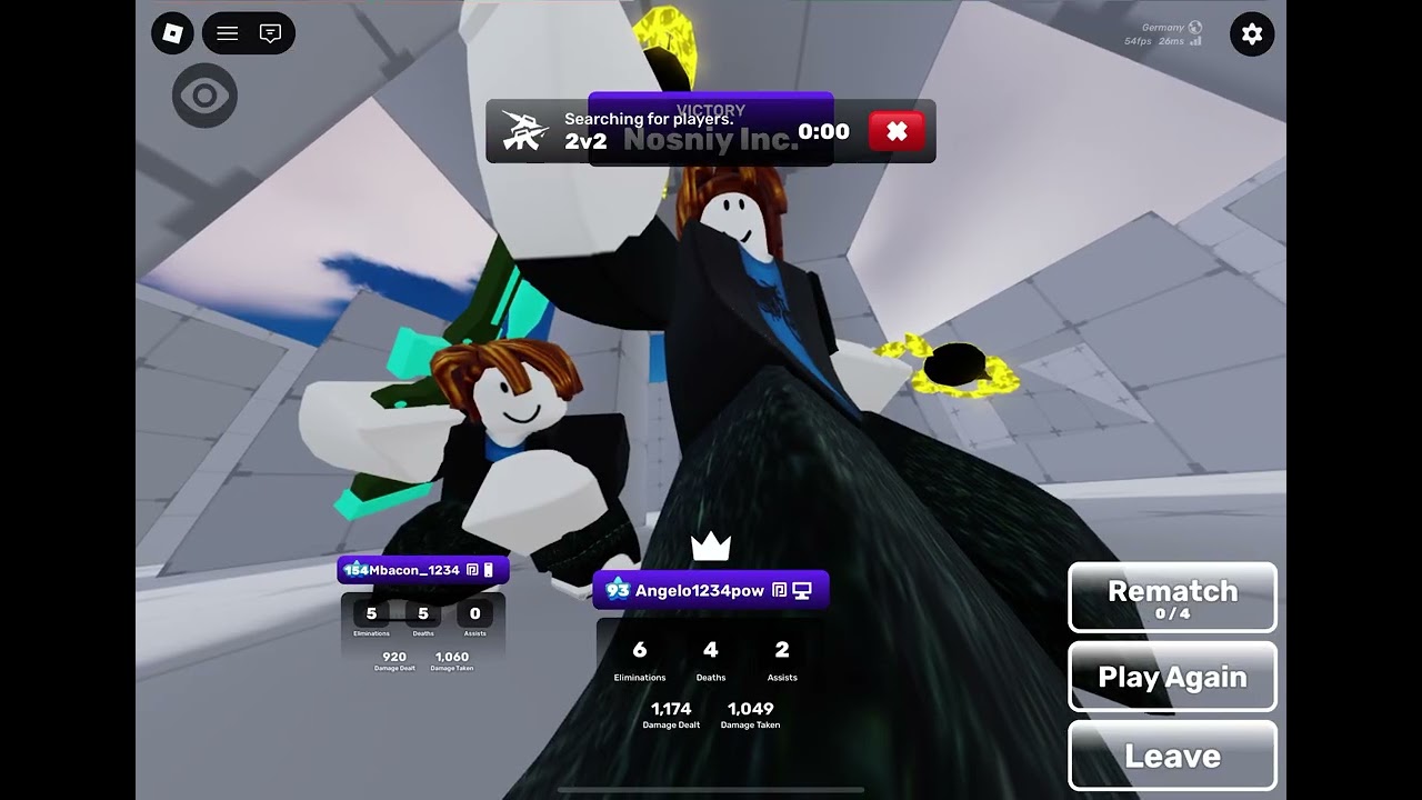5 match special (2v2s)