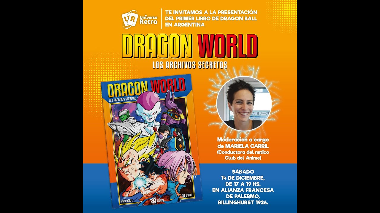 Presentación del 1er libro de Dragon Ball en Argentina