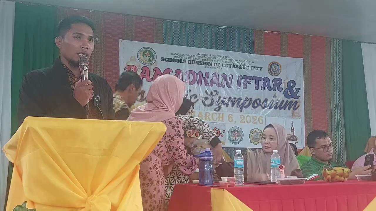 Al-Ustads Muhameden Masukat.waseyah mskipang sa kapaka shafaat no Qur'an endo Ramadhan.03/06/2026