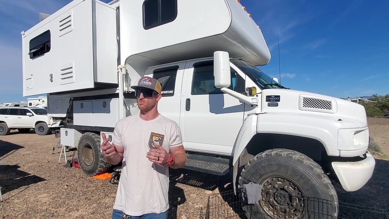 Kodiak C4500 4x4 Overlander Super-Singles Truckcamper | Quartzsite Rally 2024