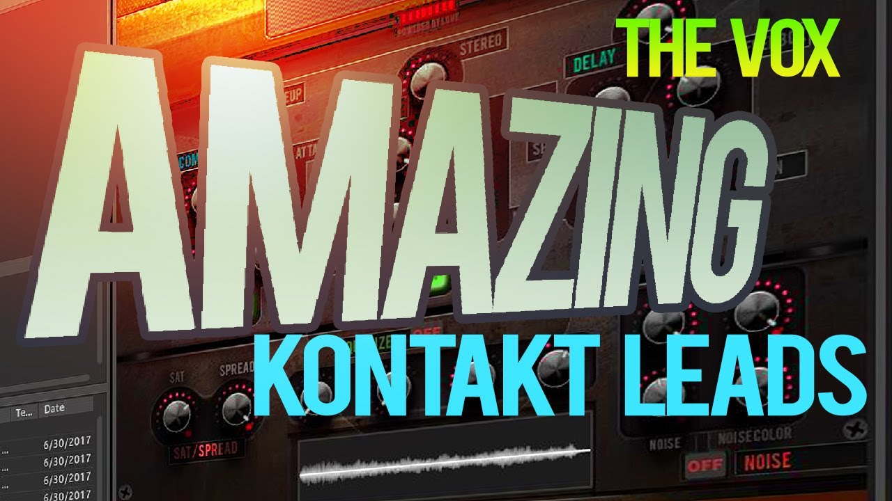THE VOX - Modern Electronic Samples for KONTAKT