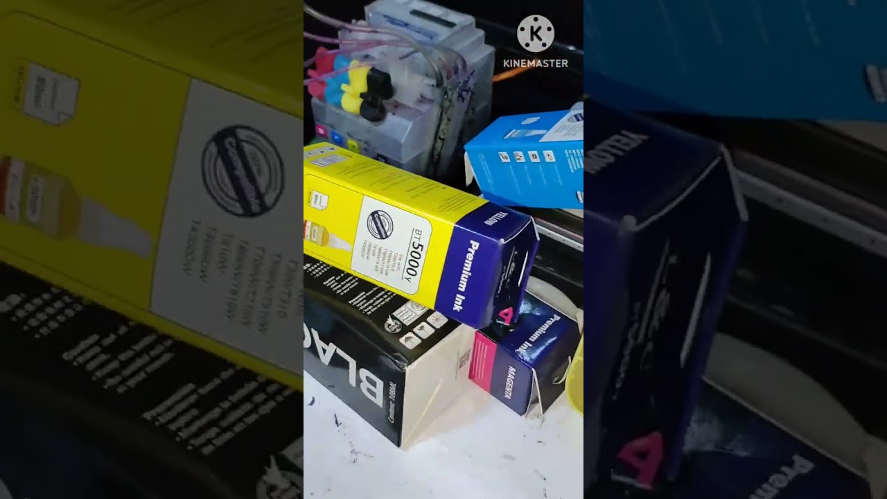 DCP T300 Printer CISS Conversion
