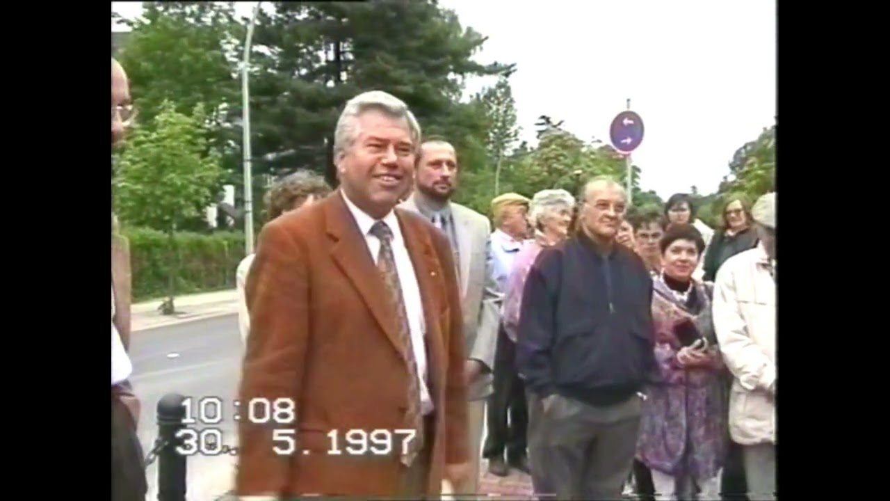 Olbernhau// Einweihung der Lindenbrücke 1997